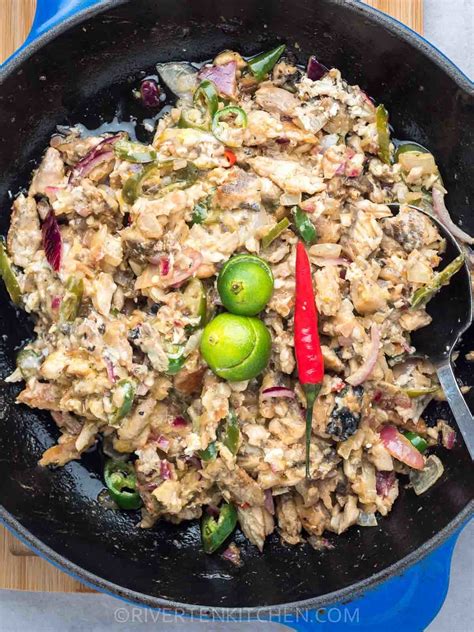 How to Make Homemade SPICY Sizzling Bangus Sisig.
